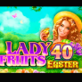 Lady Fruits 100 Easter 로고