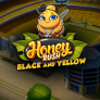 Honey Rush Black and Yellow 로고