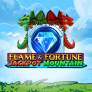 Flame and Fortune Jackpot Mountain 로고