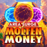 Area Surge Molten Money 로고