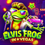 Elvis Frog in Vegas 로고