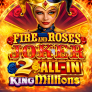 Fire and Roses Joker 2 All-In King Millions 로고
