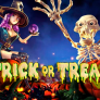 Trick or Treat (Leander Games) 로고