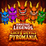 Amazing Legends Lucky Devils Pyromania 로고