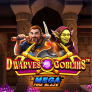 Mega Fire Blaze Dwarves And Goblins 로고