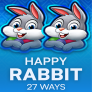 Happy Rabbit: 27 Ways 로고