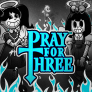 Pray For Three 로고