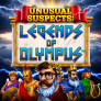 Unusual Suspects Legends of Olympus 로고