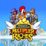 Knights of the Golden Egg Multiplier Riches 로고