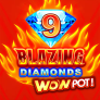 9 Blazing Diamonds Wowpot 로고
