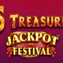 5 Treasures Jackpot Festival 로고