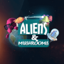 Aliens and Mushrooms 로고