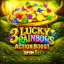 3 Lucky Rainbows Action Boost SpinUP 로고