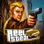 The Reel Steal 로고