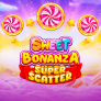 Sweet Bonanza Super Scatter 로고