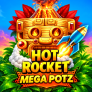 Hot Rocket Mega Potz 로고